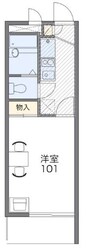 レオパレスアズールの物件間取画像